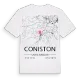 Coniston karta t-shirt