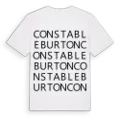 Constable Burton ordlek t-shirt