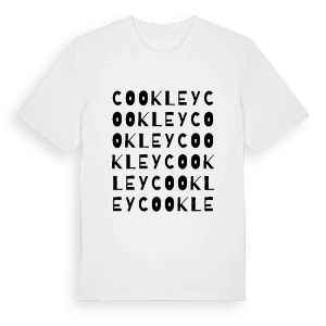 Cookley ordlek t-shirt – ekologisk bomull t-shirt från Pinshirt