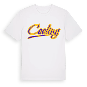 Cooling baseball t-shirt – ekologisk bomull t-shirt från Pinshirt