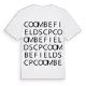 Coombe Fields CP ordlek t-shirt
