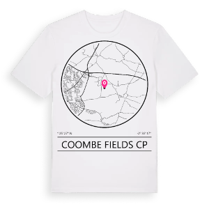 Coombe Fields CP t-shirt – ekologisk bomull t-shirt från Pinshirt