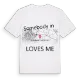 Någon i Coombe Fields CP älskar mig t-shirt