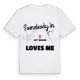 Någon i Copt Hewick älskar mig t-shirt