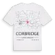 Corbridge karta t-shirt
