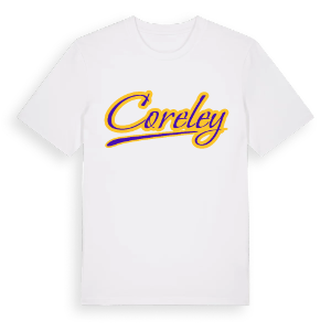 Coreley baseball t-shirt – ekologisk bomull t-shirt från Pinshirt
