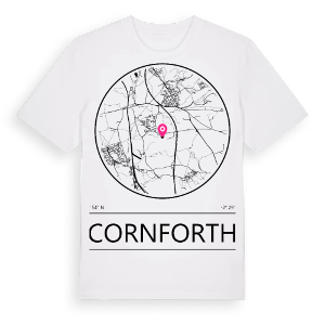 Cornforth t-shirt – ekologisk bomull t-shirt från Pinshirt