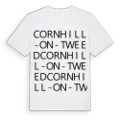 Cornhill-on-Tweed ordlek t-shirt
