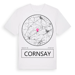 Cornsay t-shirt – ekologisk bomull t-shirt från Pinshirt