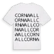 Cornwall ordlek t-shirt