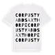 Corpusty and Saxthorpe ordlek t-shirt