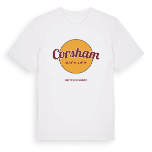 Corsham cirkel t-shirt – ekologisk bomull t-shirt från Pinshirt