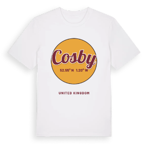 Cosby cirkel t-shirt – ekologisk bomull t-shirt från Pinshirt