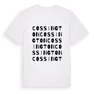 Cossington ordlek t-shirt – ekologisk bomull t-shirt från Pinshirt