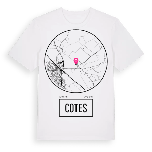 Cotes t-shirt – ekologisk bomull t-shirt från Pinshirt