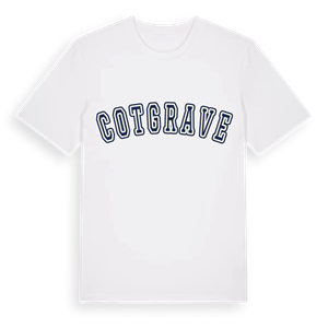 Cotgrave college t-shirt – ekologisk bomull t-shirt från Pinshirt
