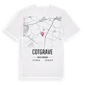 Cotgrave karta t-shirt
