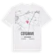 Cotgrave karta t-shirt
