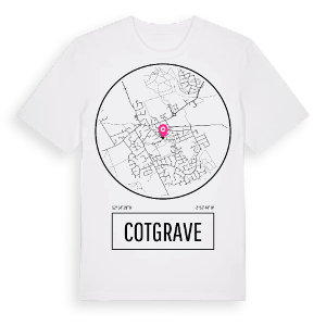 Cotgrave t-shirt – ekologisk bomull t-shirt från Pinshirt