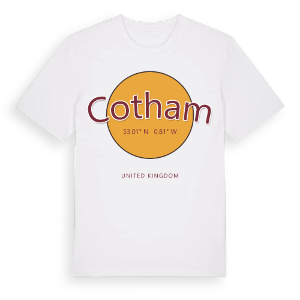 Cotham cirkel t-shirt – ekologisk bomull t-shirt från Pinshirt