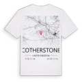 Cotherstone karta t-shirt