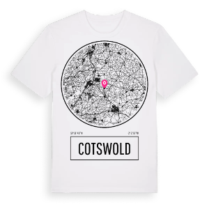 Cotswold t-shirt – ekologisk bomull t-shirt från Pinshirt