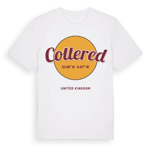 Cottered cirkel t-shirt – ekologisk bomull t-shirt från Pinshirt