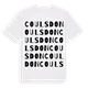 Coulsdon ordlek t-shirt