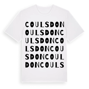 Coulsdon ordlek t-shirt – ekologisk bomull t-shirt från Pinshirt