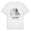 County Durham karta t-shirt