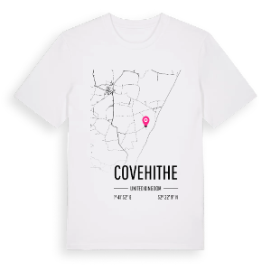 Covehithe karta t-shirt – ekologisk bomull t-shirt från Pinshirt