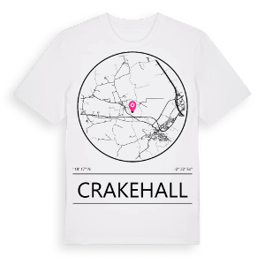 Crakehall t-shirt – ekologisk bomull t-shirt från Pinshirt