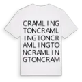Cramlington ordlek t-shirt