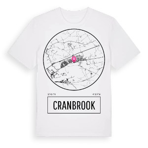 Cranbrook t-shirt – ekologisk bomull t-shirt från Pinshirt