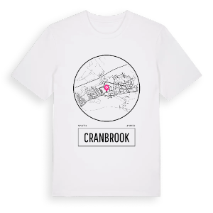 Cranbrook t-shirt – ekologisk bomull t-shirt från Pinshirt