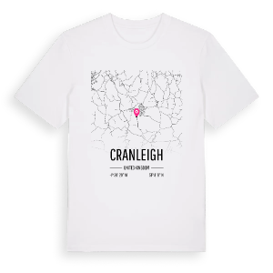 Cranleigh karta t-shirt – ekologisk bomull t-shirt från Pinshirt