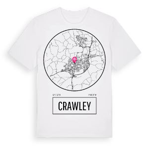 Crawley t-shirt – ekologisk bomull t-shirt från Pinshirt