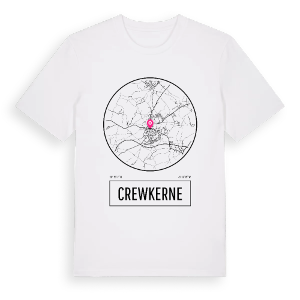 Crewkerne t-shirt – ekologisk bomull t-shirt från Pinshirt