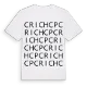 Crich CP ordlek t-shirt