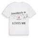 Någon i Crich CP älskar mig t-shirt