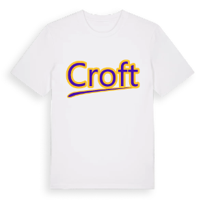 Croft baseball t-shirt – ekologisk bomull t-shirt från Pinshirt