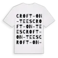 Croft-on-Tees ordlek t-shirt