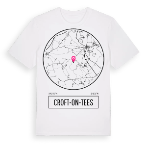 Croft-on-Tees t-shirt – ekologisk bomull t-shirt från Pinshirt