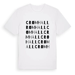 Cromhall ordlek t-shirt – ekologisk bomull t-shirt från Pinshirt