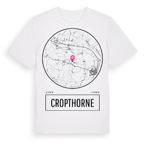 Cropthorne t-shirt – ekologisk bomull t-shirt från Pinshirt