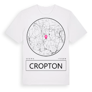 Cropton t-shirt – ekologisk bomull t-shirt från Pinshirt