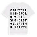 Cropwell Bishop ordlek t-shirt