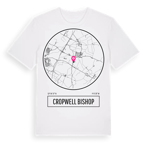 Cropwell Bishop t-shirt – ekologisk bomull t-shirt från Pinshirt