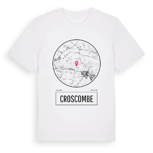 Croscombe t-shirt – ekologisk bomull t-shirt från Pinshirt