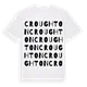 Croughton ordlek t-shirt